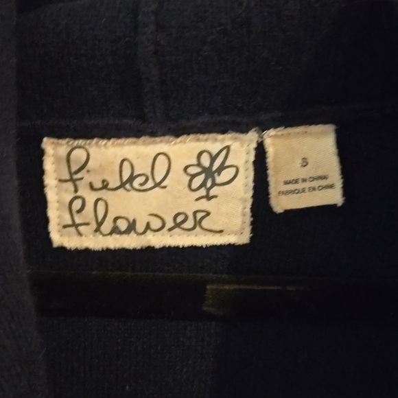 # 19 - Anthropologie - “Field Flower” - colour block open style cardigan - Picture 5 of 6